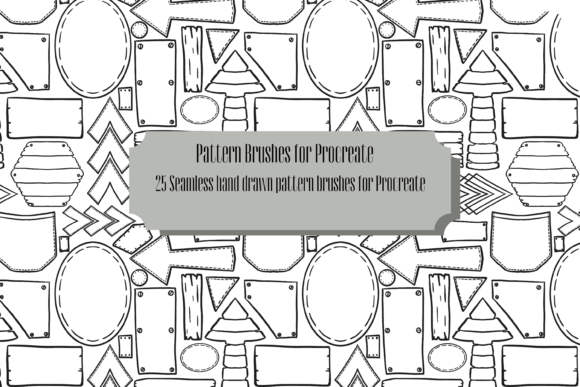 25 Seamless Pattern Brushes for Procreate to Elevate Your Art