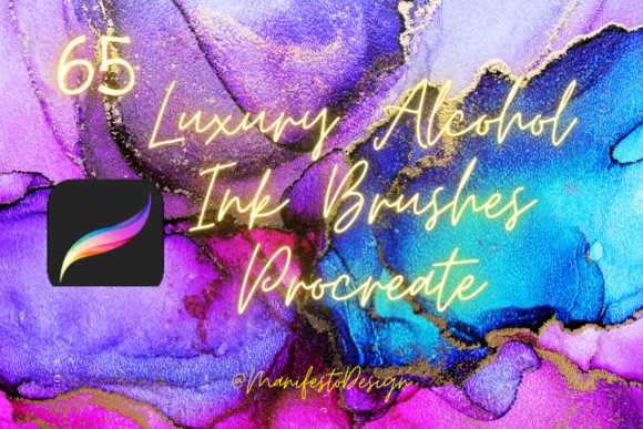 65 Luxury Alcohol Ink Brushes Procreate: Unlock Your Artistic Flow