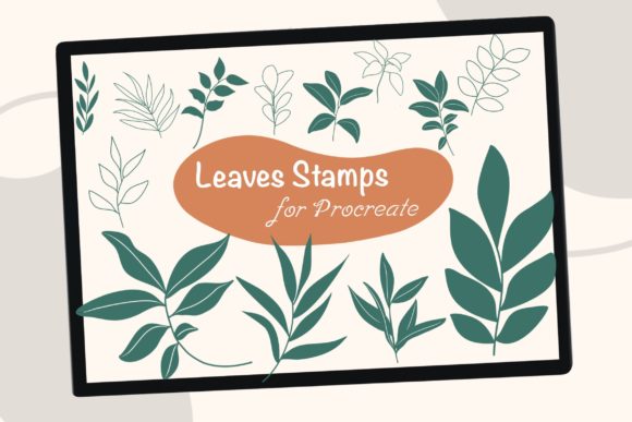 Design Faster: The Power of Leaves Procreate Brush Stamps