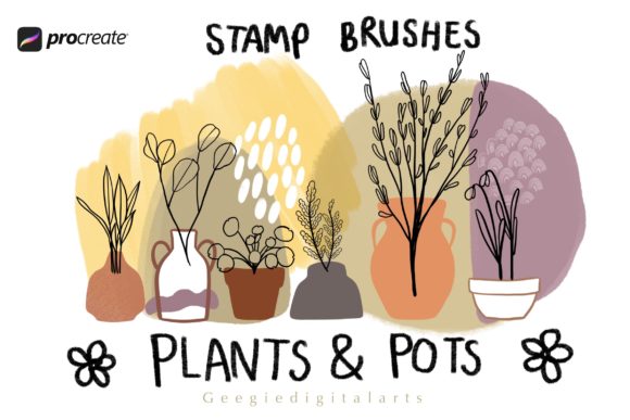 Effortless Botanical Illustration with Procreate Stamp Brushes