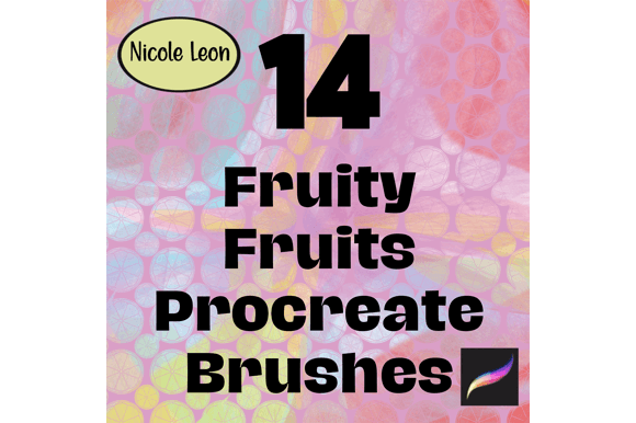 Fruity Fruits Procreate Brushes: A Fresh Take on Handmade Design