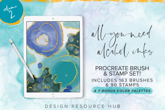 Procreate Alcohol Ink Megapack: Digital Art Revolution