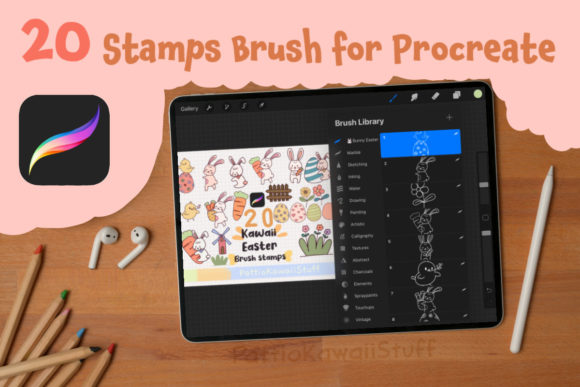 Procreate Brush Stamps Cute Bunny Easter: A Designer's Guide