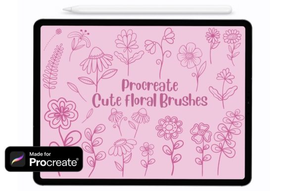 Procreate Cute Flowers Brushes: Your Toolkit for Winter Florals