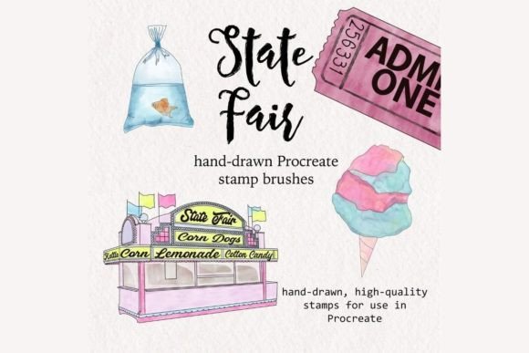 Procreate State Fair Brush Stamps: A Creative Toolkit